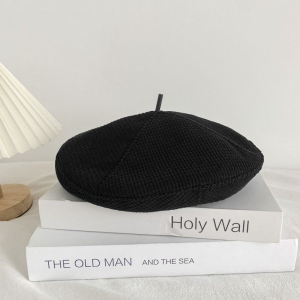 2PCS Höst och vinter basker damer majs grill hatt söt smärta