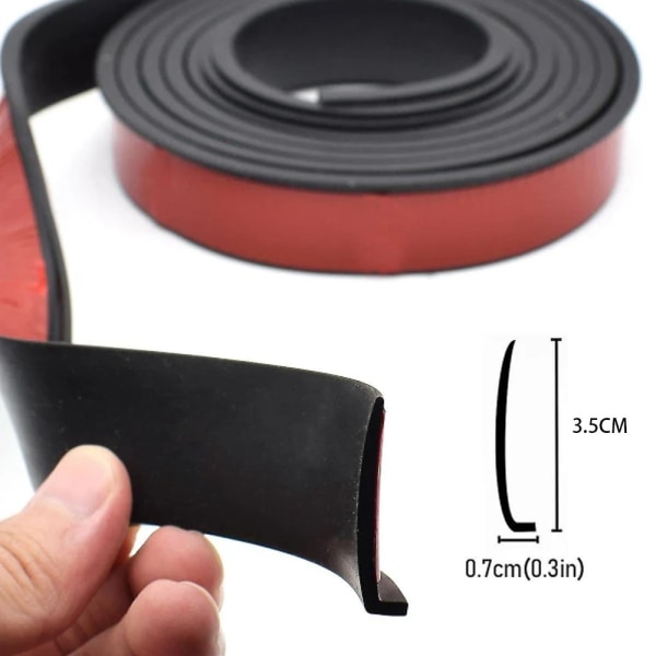 Universal Fender Flares Bilhjulsvalv Ving Expander Arch Eyebr