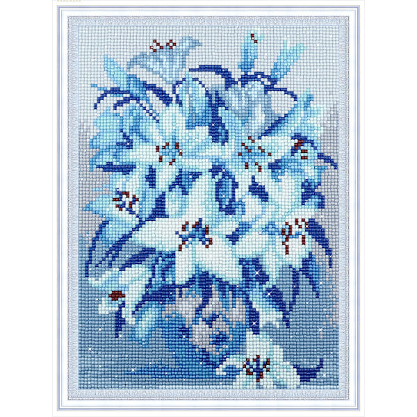 30 x 40 cm ,lis Diamantmålning Broderi Diamantmålning  Kan