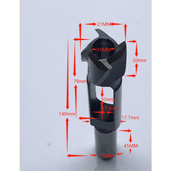 Tulppajyrsin, tulppaporat, tulppaporanterät 1/2'' - 10mm