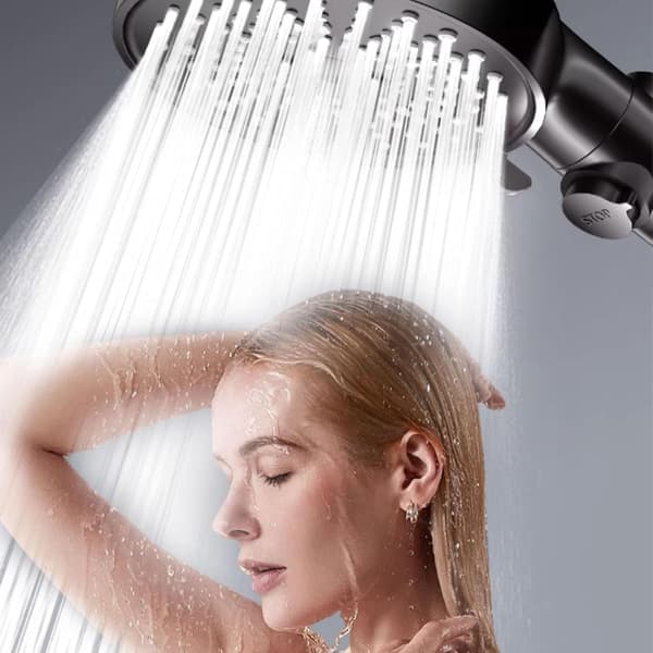 Højtryks Vandbesparende Bruseshowerhoved, Justerbart Badeværelsesbruseshowerhoved, Vandbesparende Bruseshowerhoved, 5 Tilstande Højtryk