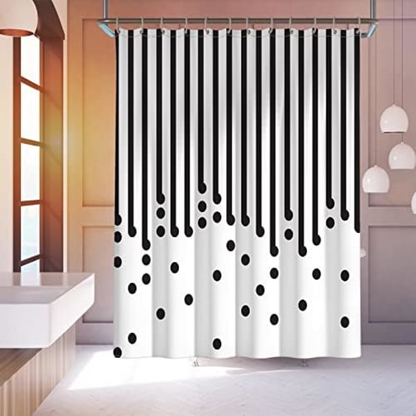 Regnvejrsdesign, fuld af barnlighed, slidstærkt, holdbart, falmer aldrig bruseforhæng stof gardin seng gardin doo