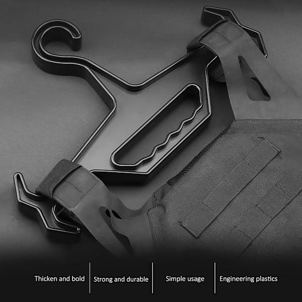 Sort Jagthænger, Multifunktionelt Udstyr Vægmontering Buksestang Stang Heavy Duty Jagt Industrielt Udendørs Heavy Du