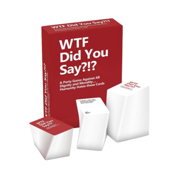 WTF Did You Say - Juhlapeli, jossa ei ole arvokkuutta eikä moraalia - Täysi peli
