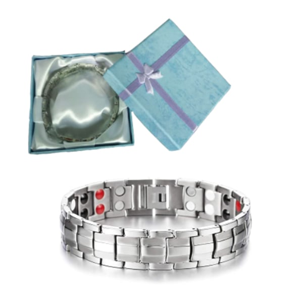 Raffinerede Stil - Mænds Magnet Armbånd Titan - Element med