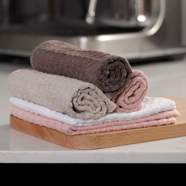 4X TOWEL（with 10X hooks）,Coffee machine cleaning cloth Bar dry an