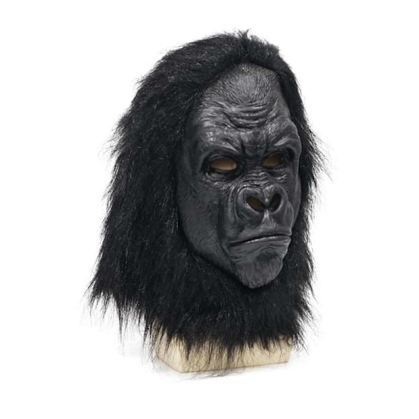 Terror King Kong Voksne Spooky Halloween Latex Realistisk Kostume - Scary Silicone Full Cover Hoved Ma