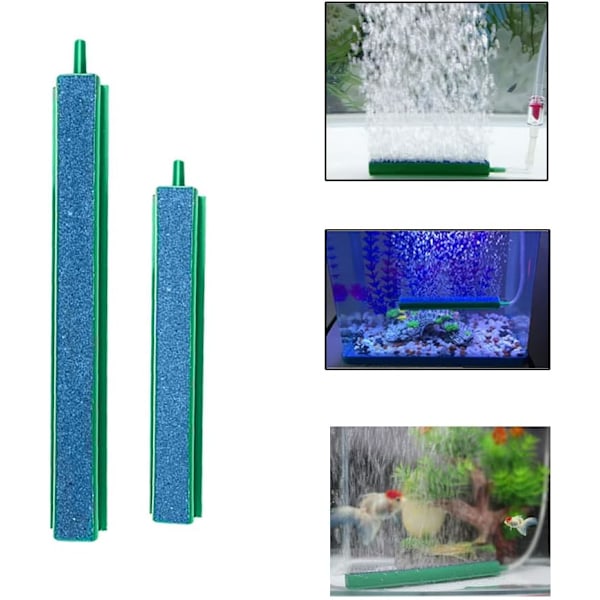 Syrediffusor Bar 4 Stycken Luftsten för Akvarium Luftsten Bubbelstavar Akvarium Luftbubbelsten Akvariumbubblare Akvarium Vattendiffusorer för Aqua