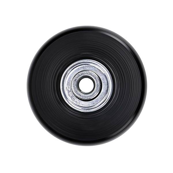 45 x 18mm Set med 4 gummisvängbara resväskhjul