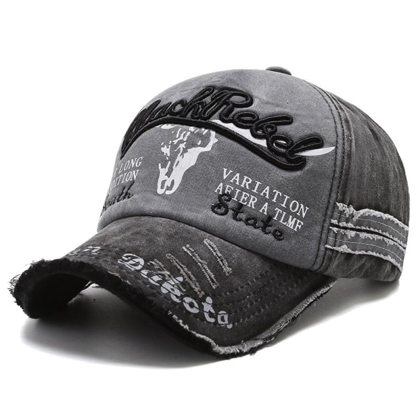 Unisex Baseball-lippis Säädettävä Golf-hattu Hengittävä Vintage-farkut