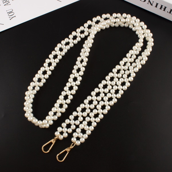 2 Wide Pearl Bag Stropp Erstatning Pearl Handbag Straps Universa