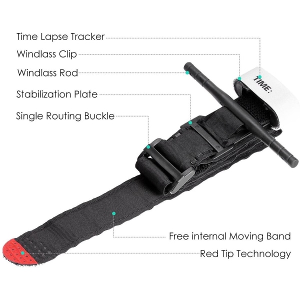 Taktisk Militær Medicinsk Udendørs Nød Tourniquet Emerg