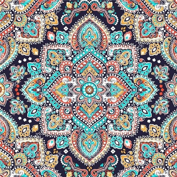30 × 40 Sininen totem-timanttimaalaus (30 * 40, 1 kpl) Timantti