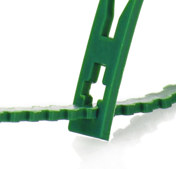 200x Växtbindare - Gröna Växtbindare - Universella Bindare - Blomsterbindare - Binder Buskar och Stabiliserar Växter - 13 cm (13 centimeter)