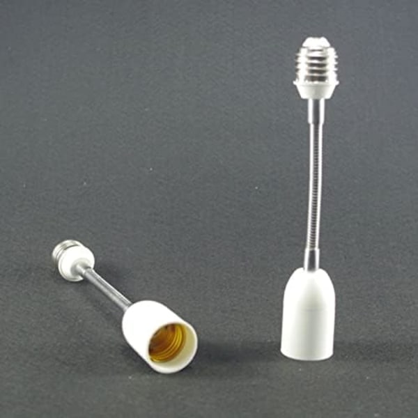 195mm 4 stk. E27 til E27 Forlænger, Forlængerlampe Adapter, Pæreforlænger, Grænsefladekonvertering til Pærer og Belysning