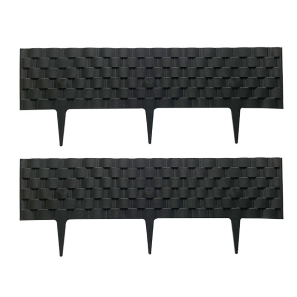 60cm Hagekant Hagekant Palisade Plen Rattan Look