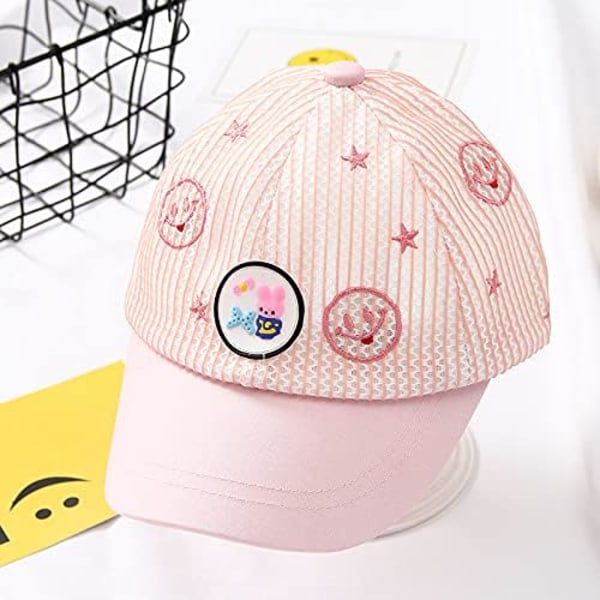 Barnhatt Pojkar Flickor Andningsbar Keps Sommar Solhatt Barn Baseball Solhatt