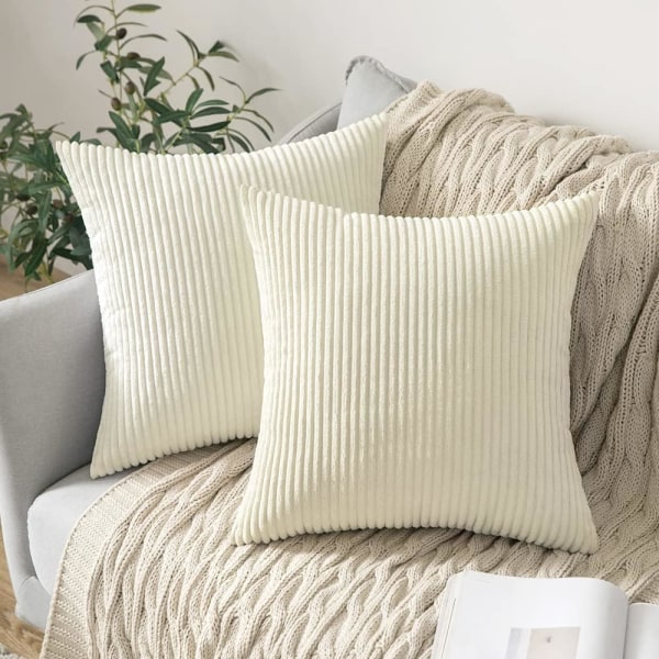 2-osainen koristeellinen cover sohva, pehmeä tyynynpäällinen