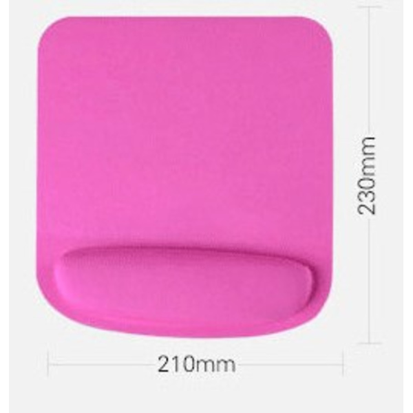 1 Musematte Mus for Bærbar PC Gel Håndleddsstøtte Spill Muse Mus Matte Pude for Datamaskin PC Bærbar PC A