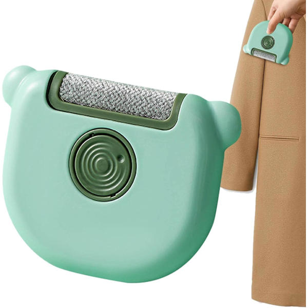 Manuel Tøj Epilator（Grøn）, Tøj Epilator Shaver, 3 i 1,