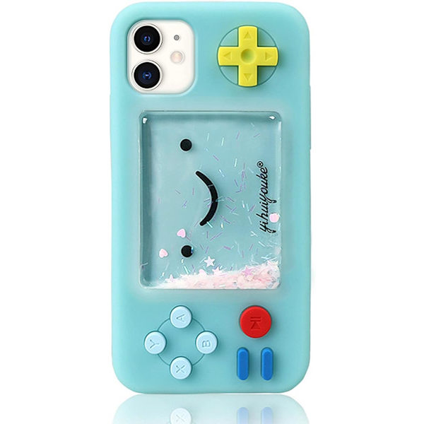 3D-piirretty pelihahmokuori iPhone-puhelimelle