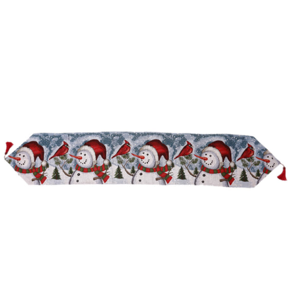 1pcs Christmas Table Runner 180 x 35cm（C）, Festive Christmas Tabl