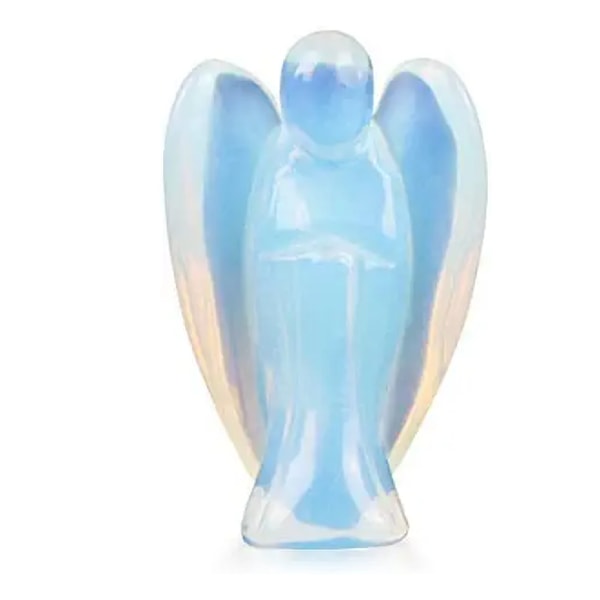 Guardian Angel Stones and Crystals Figurine Taskupatsas Kr