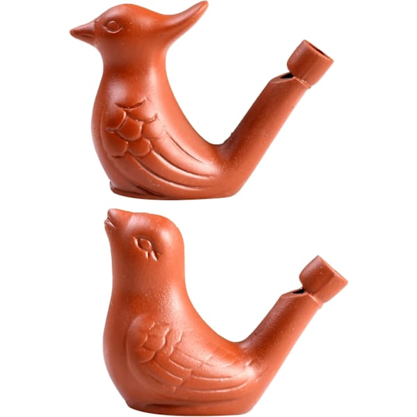 2 st Fågelvattenvisselpipor Warbler Fågelvisselpipa Fågelkallvisselpipa Fågelvisselpipa Tunga Fågelkallare Lila Lergodsvatten
