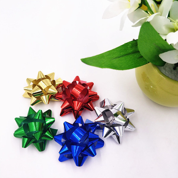 Gift wrapping bow decorative ribbon set of 100 Christmas party bi