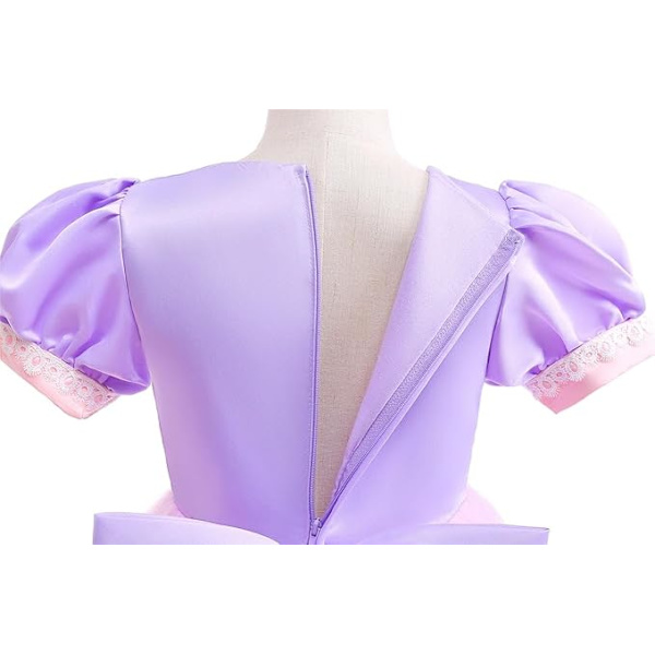 1 stk. lilla prinsesse fancy dress Halloween fødselsdagsfest kostume egnet til babi Height 100CM