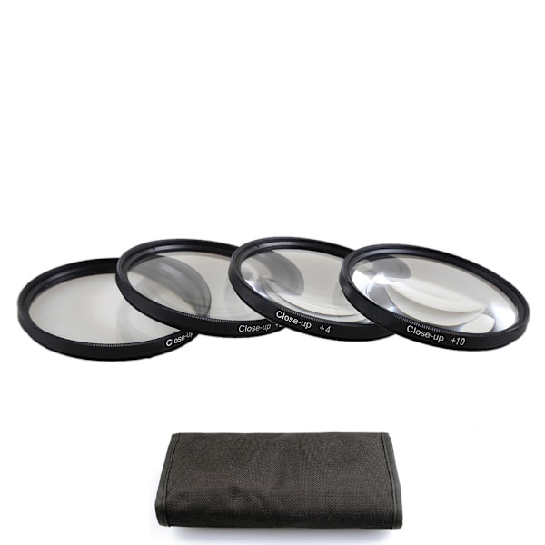 Close-up filterkit (+1, +2, +4, +10) makrofilter tilbehør close-up linsefilterkit med L 37mm