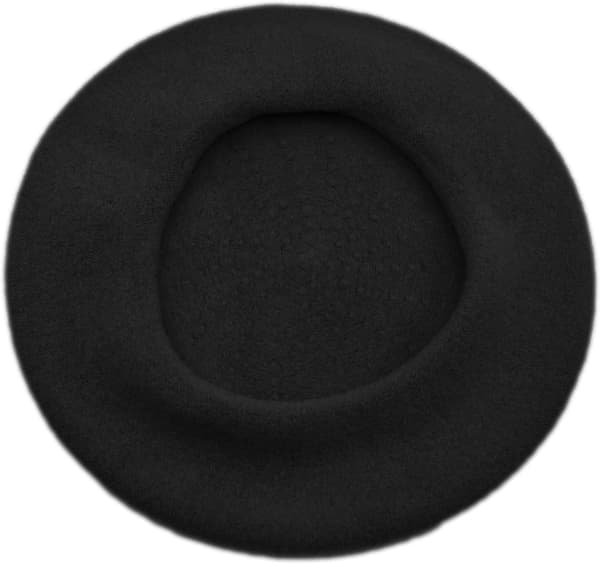 Dames baskerhue - Uld - Margie Beret/Sort