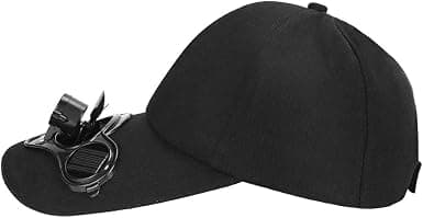 Unisex Baseball Cap med Solvifte Solhatt Bomull Pustende Viso