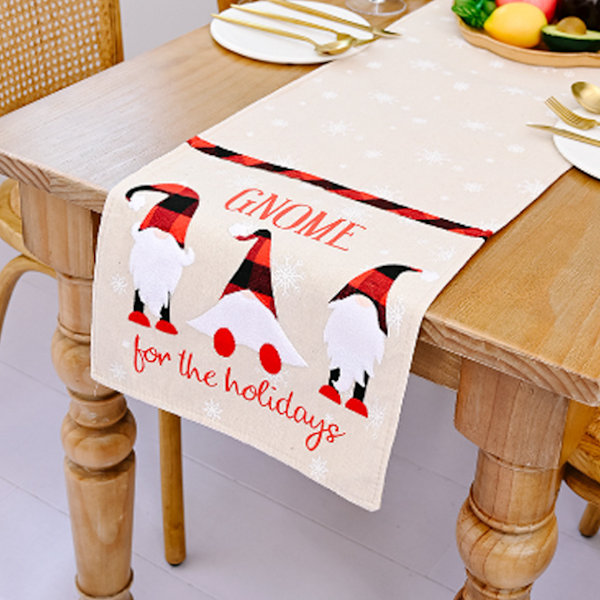 Rektangulært juleduks Polyester 35*180cm Jul