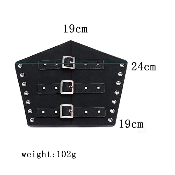 1 par medeltida benskydd Viking läder spänne benskydd handgjorda retro armvakt armband kostym accessoar