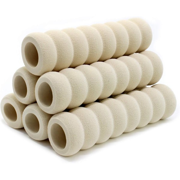 Dørgrebsbeskyttelsesdæksel, Sikkerhedsdør Blød Svampehandsker til Børn (Beige)