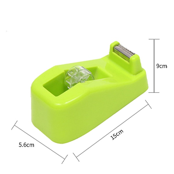 5.6x15x9cm Premium Tejpdispenser - Tejpbredd Upp till -Vävtejp