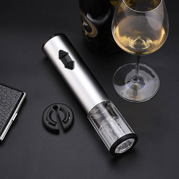 Elektrisk Corkscrew Vinåbner Flaskeåbner 1 Stk Sort