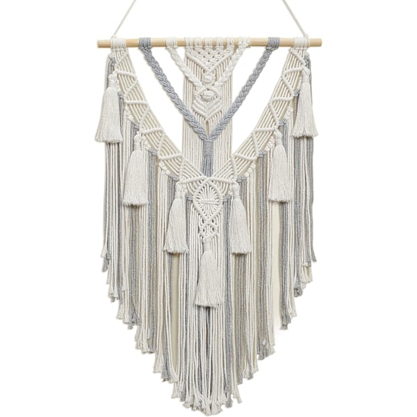 Boho Makramé Väggbonad & Väggdekor Ny Bohemisk Stil Makramé Väggkonst Med Minimalistisk Design För Att Dekorera Ditt Sovrum Vardagsrum Lägenhet D