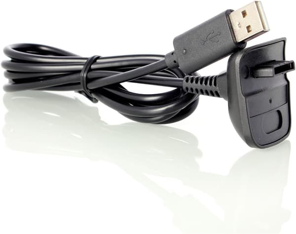 Xbox 360 trådløs controller kabel USB kabel længde 150 cm - Bl