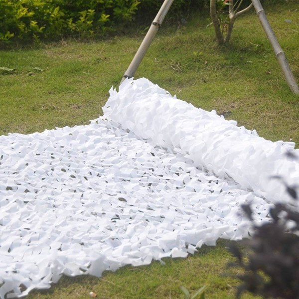 Ørkenhvid Nettingrulle (3x6m) - Perfekt til Camouflage, Jagt,