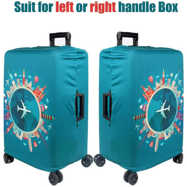 Rejsebagagebetræk Spandex kuffertbeskytter (L (til 25-