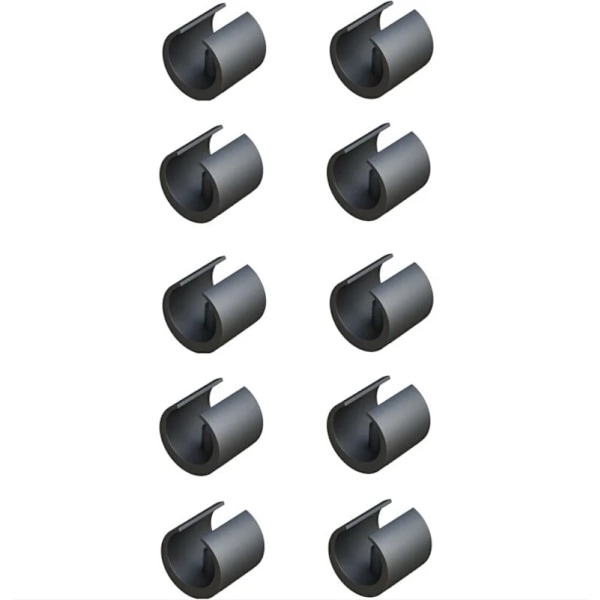 (22mm) 10x muovikärkinen pyöreä tyyny tuolihuonekalujen jalkaohjain
