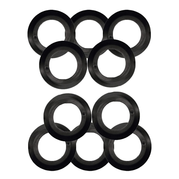 Gummipakninger til køkkenvask, gummipakning til køkkenvask, sipakninger, 10 stk.