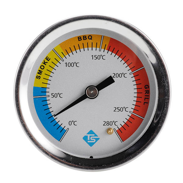 BBQ Termometer Ovnstemperatur Termometer Måler Rustfritt