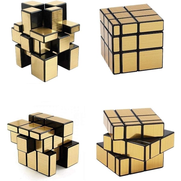 [3 Pakke] Speed ​​Cube Set, Magic Cube Pyramid Speed ​​Cube f