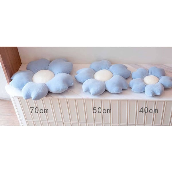 Plush-kukkakaukalot lapsille, sininen Φ40cm Plush Flower Shap