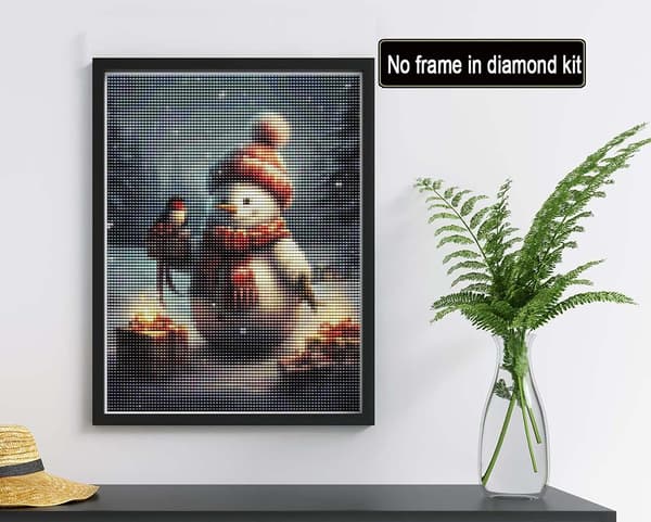 5D diamantmaleri 30x40cm juledekorasjon 60