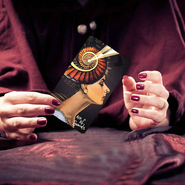 78PCS Oracle Tarot-kortit Tarot Divinatory The Light Seers Englanninkielinen versio Tarot-kortti aloittelijoille Vi