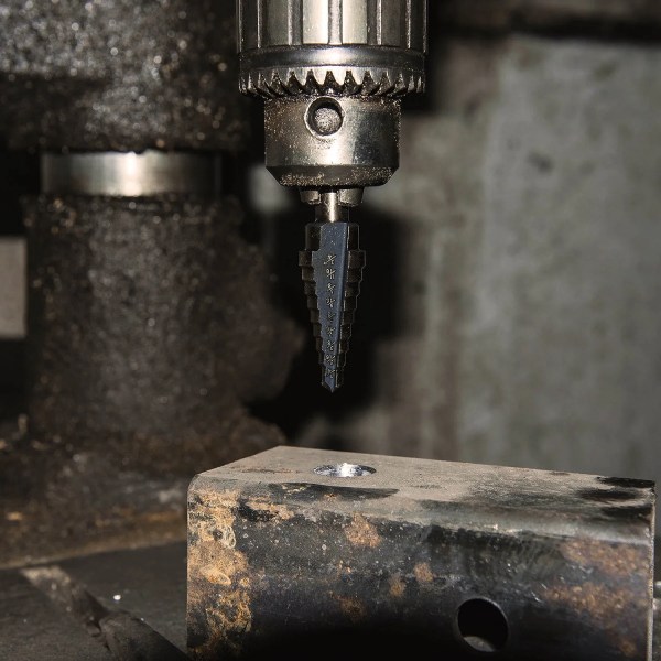Trin Drill Bits, 5 stk. Titanium Trin Drill Bits, 50 Si